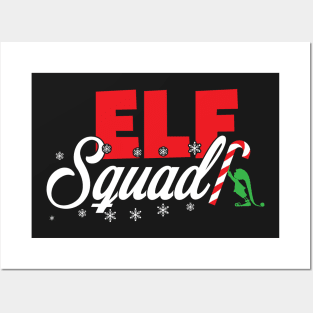 Elf Squad Shirt Posters and Art